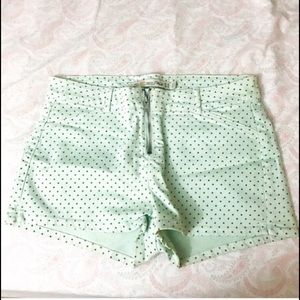 ZARA TRF mid rise shorts